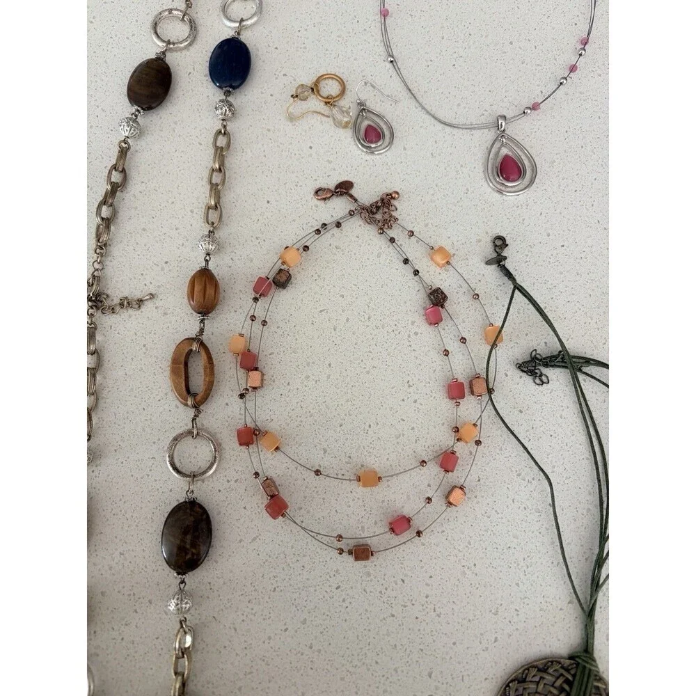 Amazing Lot of All Lia Sophia Jewelry Necklaces, Bracelets, Rings New Used